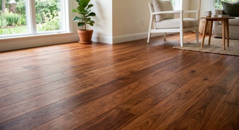 Cherry Floor Installation in Woodland Park, CO