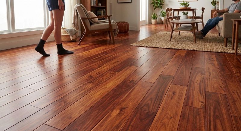 Cherry Floor Installation in Monument, CO