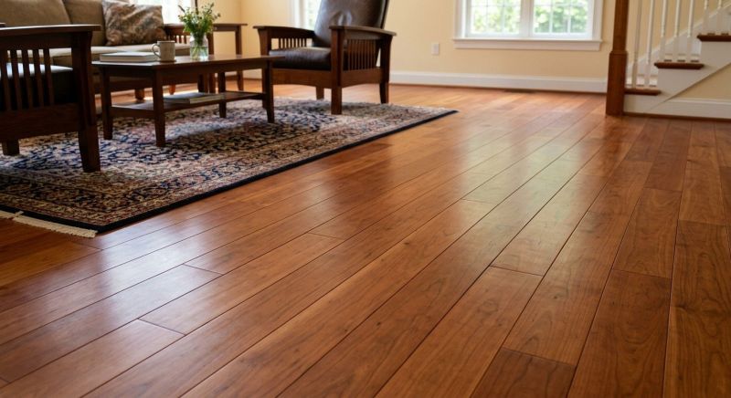 Cherry Floor Installation in Sedalia, CO