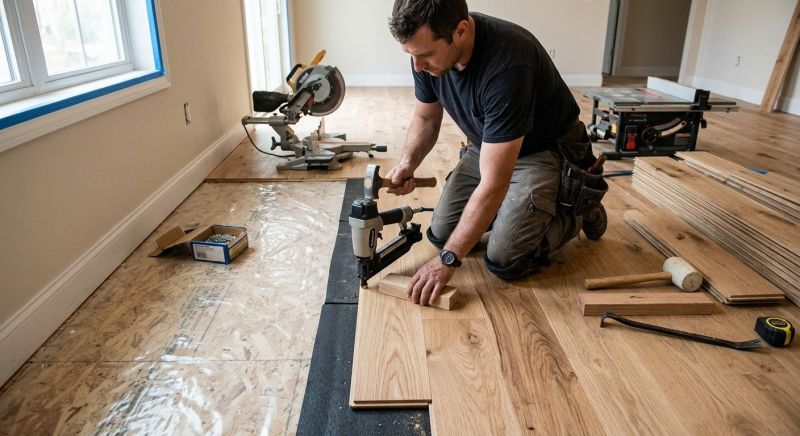 Hardwood Floor Installation in El Paso County, CO