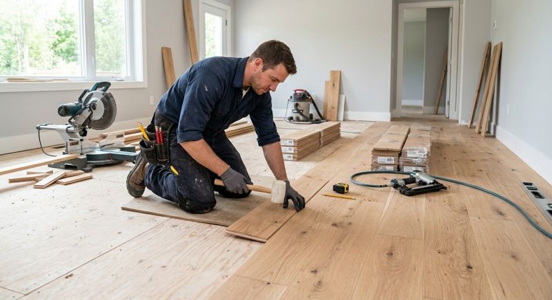 Hardwood Floor Installation in Woodland Park, CO