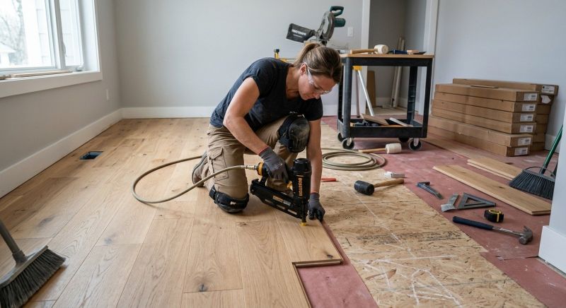 Hardwood Floor Installation in Palmer Lake, CO