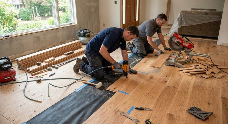 Hardwood Floor Installation in Sedalia, CO