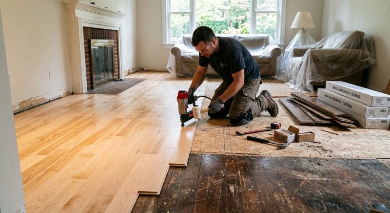Maple Flooring Installation in Cripple Creek, CO