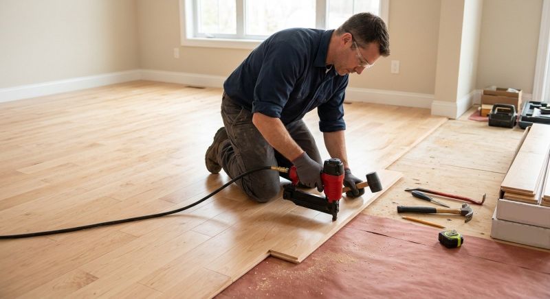 Maple Flooring Installation in Woodland Park, CO