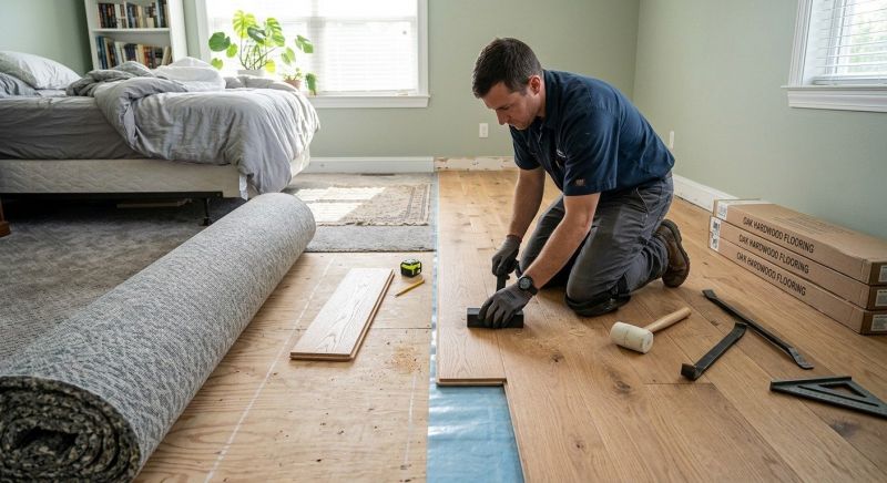 Oak Floor Replacement in Woodland Park, CO