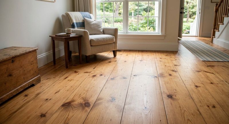Pine Floor Installation in Woodland Park, CO